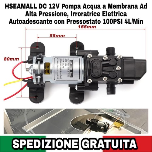Pompa acqua autoadescante - pompa, a